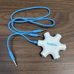 ○美品○ 1度使用のみ belkin オーディオ分配 マルチイヤホンスプリッター