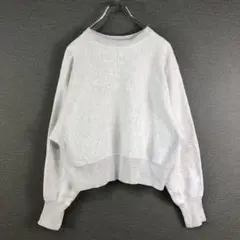 OSHIMA REI REVERSE WEAVE PO スウェット グレー