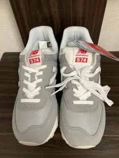 新品未使用new balance 574 グレー スニーカー
