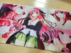 新品未使用 在庫ラスト 五等分の花嫁 二乃 プレイマット
