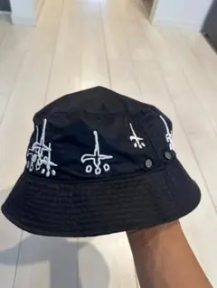 CVTVLIST STENCIL BUKET HAT”TURQUOISE“