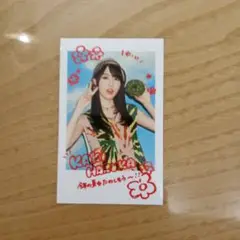 乃木坂46 賀喜遥香 真夏の全国ツアー香川 乃木カフェ ポラロイド風ステッカー！