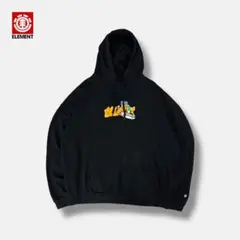 ELEMENT pullover hoodie スケートボード L