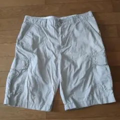 【ハワイ購入】free press ホワイト カーゴショートパンツ