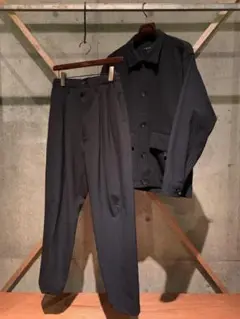 Johnbull 未使用品 ライトアウトラストツータックパンツ メンズ パープル