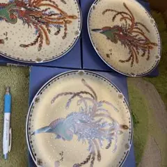北斎 皿 3枚 新品