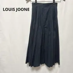 ルイジョーネ イトキン / スカート フレア ロング丈 裏地なし ネイビー