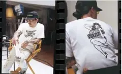 TATTOO STUDIO YAMADA　PINUP GIRL TEE サイズL