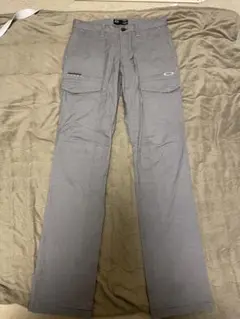 Oakley グレー チェック柄パンツ