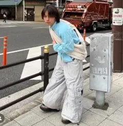 あおばくん Macgear マックギア ナイロンパンツ サイズ30 青