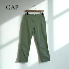 ギャップ【2】チノパンツ ボトムス　カジュアル きれいめ カーキAM3367
