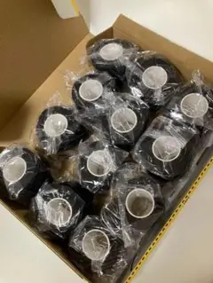 新品♡ 5㎝幅 12巻セット 黒 伸縮 フィッティングテープ ボーリングテープ