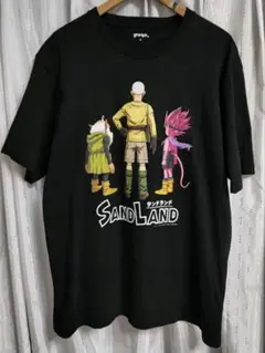 美品 ビッグサイズXL！ グラニフ　サンドランド　Tシャツ 黒 鳥山明