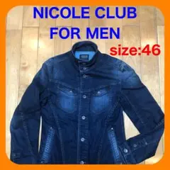 NICOLE CLUB FOR MEN メンズデニムジャケット