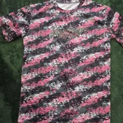 【美品】ローリングスRawlings Tシャツ Мサイズ ピンク/黒/白