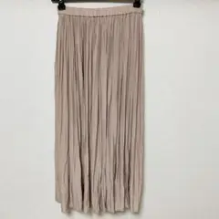 INGNI イング　ロングプリーツスカート　サーモンピンク　Mサイズ