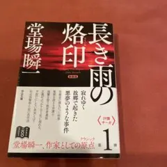 長い雨の烙印 堂場瞬一