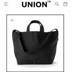 UNION MAGAZINE ユニオン クラシック 2way トート