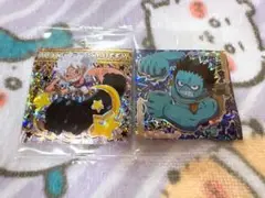 ワンピース 大海賊シールウエハース LOG.12 SEC USGR ルフィ ニカ