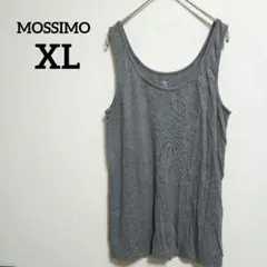 MOSSIMO 【XL】 無地ノースリーブTシャツ　グレー　男女兼用　インナー