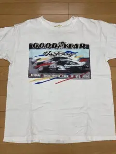90'sGOODYEAR Racing フルーツオブザルーム Tシャツ