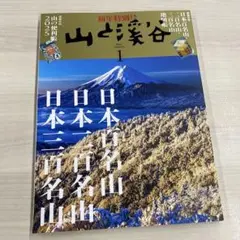 【美品!!/箱配送】山と渓谷 2025年1月号 新年特別号 永久保存版 特別付録 山と溪谷 2025年1月号「日本百名山 日本二百名山 日本三百名山