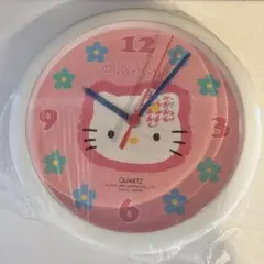 ハローキティ クォーツ時計 ピンク　未使用　長期保管品　1998年