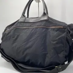 美品✨フェリージ P3 2way ボストンバッグ トラベル 旅行鞄 ブラック