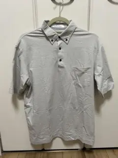 green label relaxing ポロシャツ Lサイズ ライトグレー