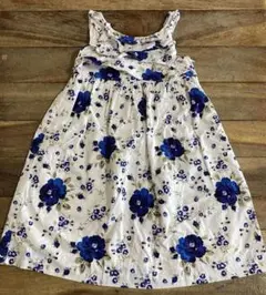 オシュコシュ ノースリーブ ワンピース 花柄 4T 110