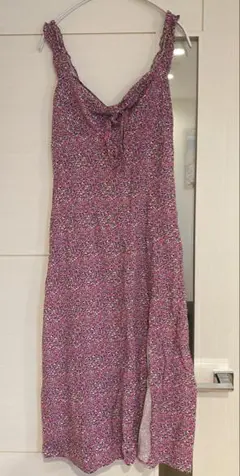 ZARA 花柄キャミソールワンピース