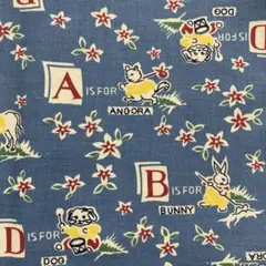 レア 希少 USAコットン マーカスブラザーズ 30's アニマル柄