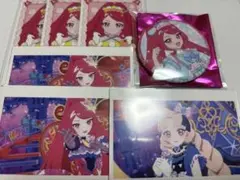アイプリカフェ　プリパシャ　タマキ サクラ 缶バッジ 特典 アイプリワールド