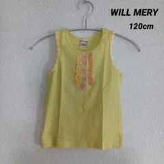 WILL MERY ウィルメリー キッズ 120㎝ タンクトップ イエロー