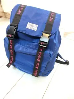美品レピピアルマリオリュック　ブルー