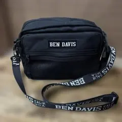 ほぼ未使用美品　BEN DAVIS ブラック ショルダーバッグ