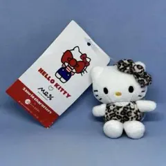 ハローキティ トイキーホルダー　ドットエスティ　ヒョウ柄