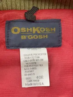 OshKosh ワークブルゾン　ベージュ【デッドストック】USA製