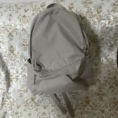 無印良品／肩の負担を軽くする 撥水リュックサック
