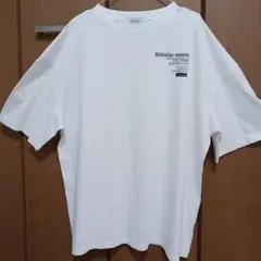 美品　男女兼用　ホワイトオーバーTシャツ