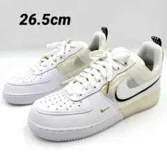 極美品✨Nike AIR FORCE1 REACT DQ7669-100