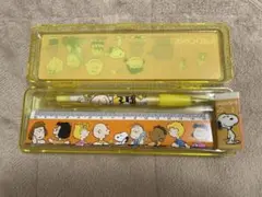 スヌーピー ふで箱セット シャーペン 消しゴム