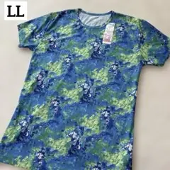 新品未使用❣️しまむら　ドライTシャツ　ストレッチ　LL 派手