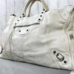 希少✨定価30万✨バレンシアガ ウィークエンダー トートバッグ レザー 大容量