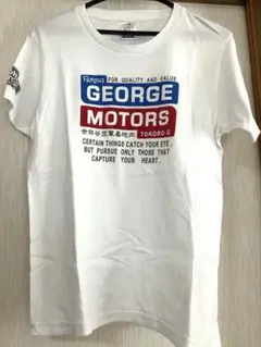 GEORGE MOTORS ホワイト Tシャツ