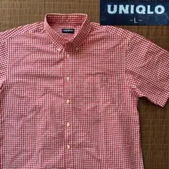 オールドユニクロ ギンガムチェックシャツ