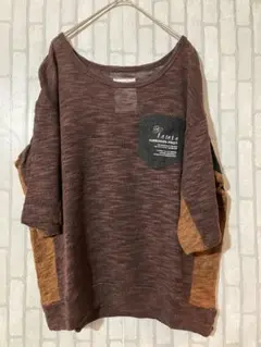 SHAREEF ショートスリーブニット シルク30%