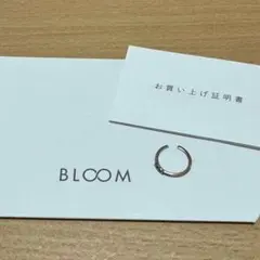 BLOOM イヤーカフ　シルバー　キュービック