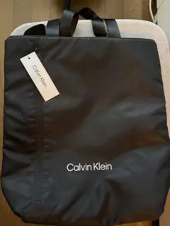 Calvin Klein ブラックメッセンジャーバッグ レディース&メンズ