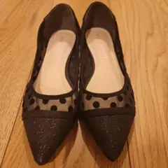 ☆お値下げ☆ ドット シースルーパンプス
